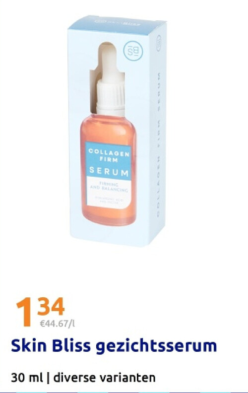 Skin Bliss gezichtsserum