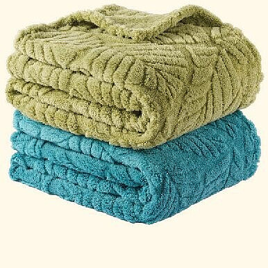 Plaid jacquard sherpa Actuel