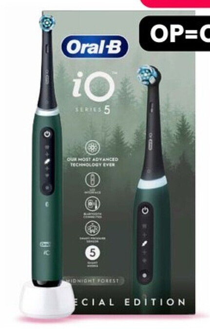 Oral-B iO5 elektrische tandenborstel Green Forest