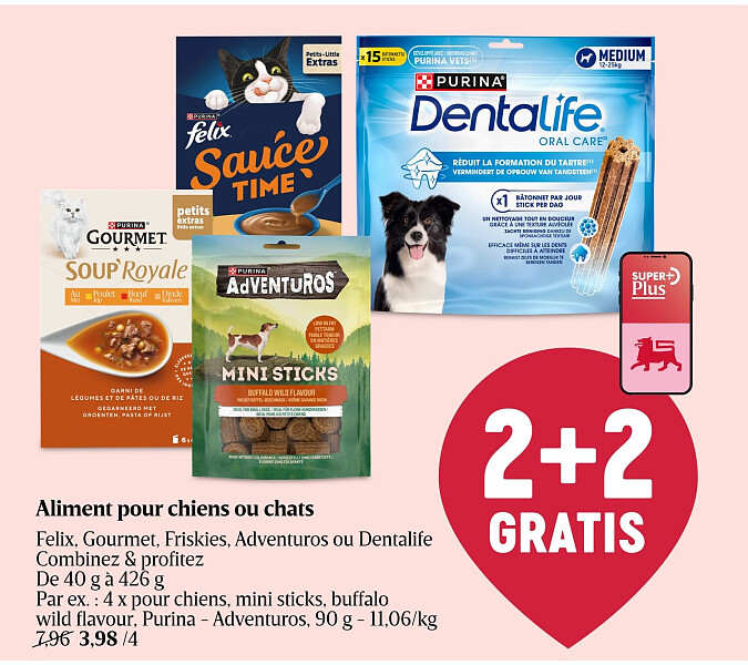 Aliment pour chiens ou chats