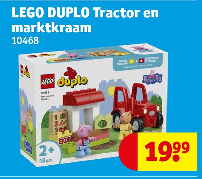 LEGO DUPLO Tractor en marktkraam