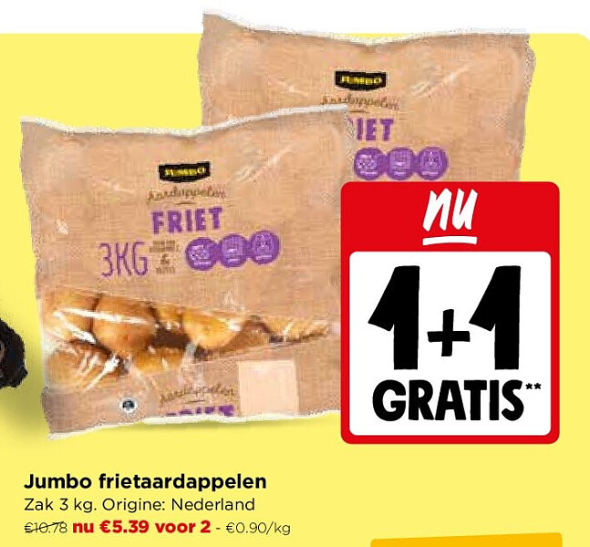 Jumbo frietaardappelen
