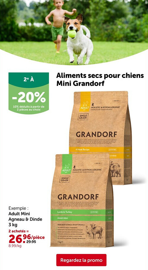 Adult Mini Agneau & Dinde 3 kg