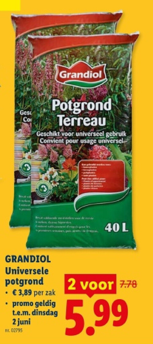 Universele potgrond