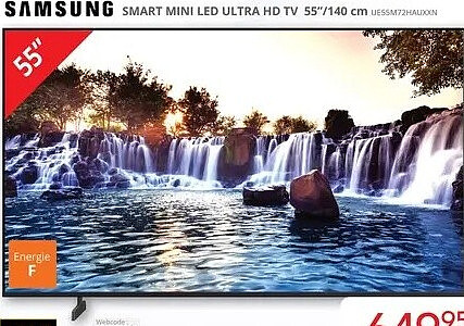 Smart Mini LED Ultra HD TV 55”/140 cm UE55M72HAUXXN