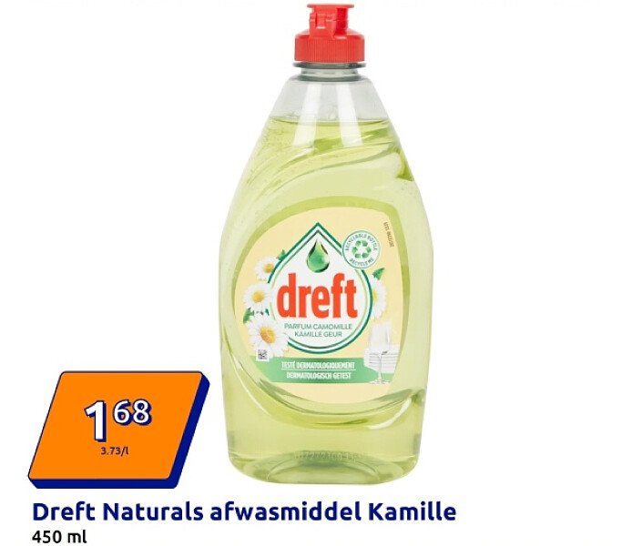 Dreft Naturals afwasmiddel Kamille