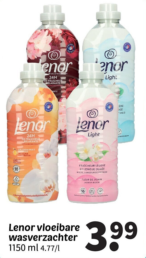 Lenor vloeibare wasverzachter