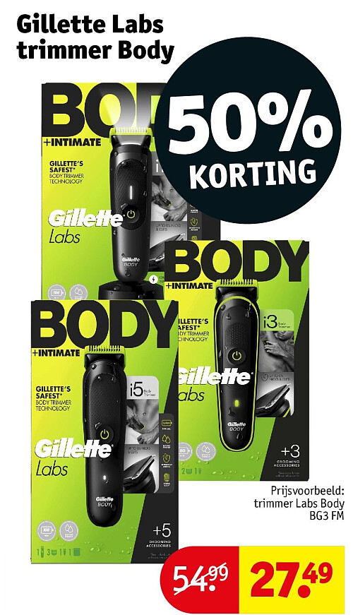 Gillette Labs trimmer Body