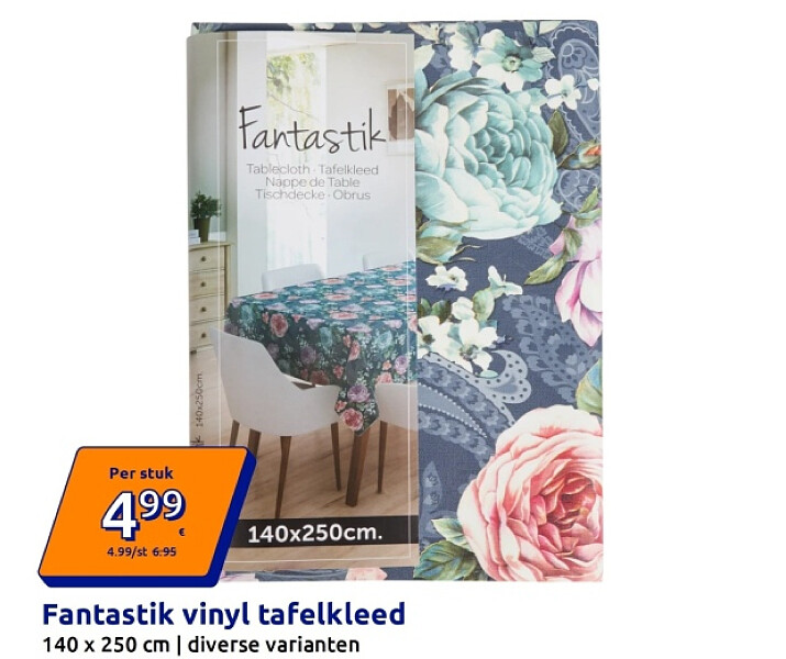Fantastik vinyl tafelkleed