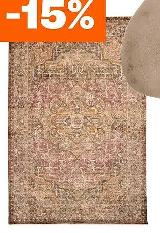 Ardesh Bruin 200x305 cm