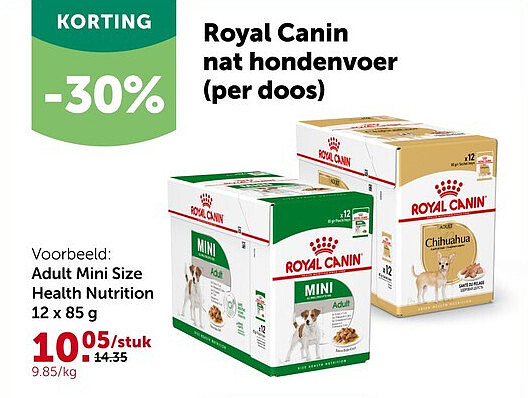 Adult Mini Size Health Nutrition 12 x 85 g