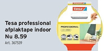 Tesa professional afplaktape indoor