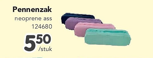 Pennenzak neoprene ass 124680
