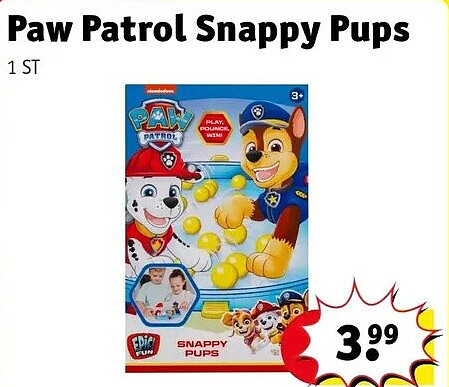Paw Patrol Snappy Pups