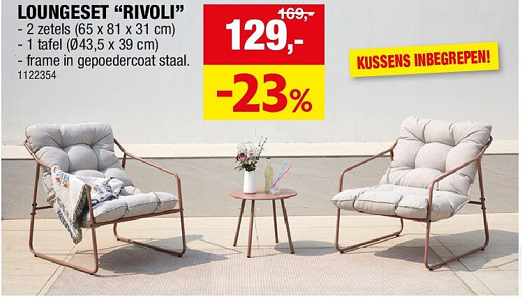 LOUNGESET “RIVOLI”