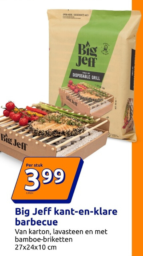 Big Jeff kant-en-klare barbecue