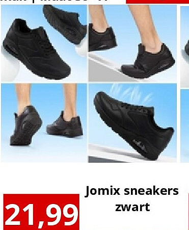 Jomix sneakers zwart