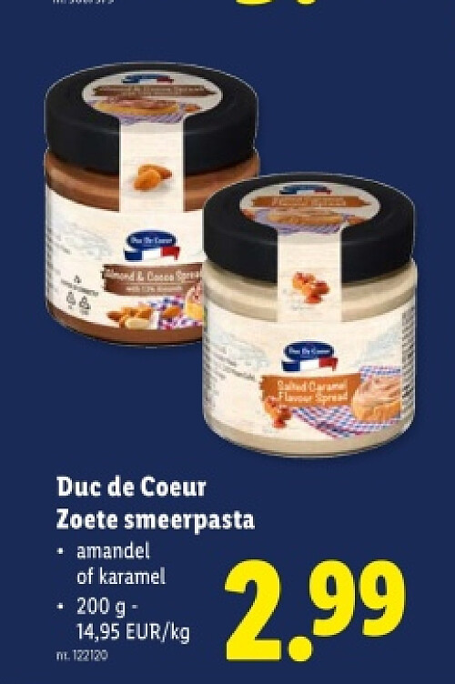 Zoete smeerpasta