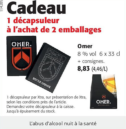 Omer 8 % vol 6 x 33 cl