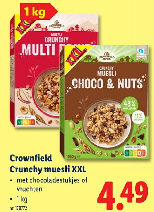 Crunchy muesli XXL