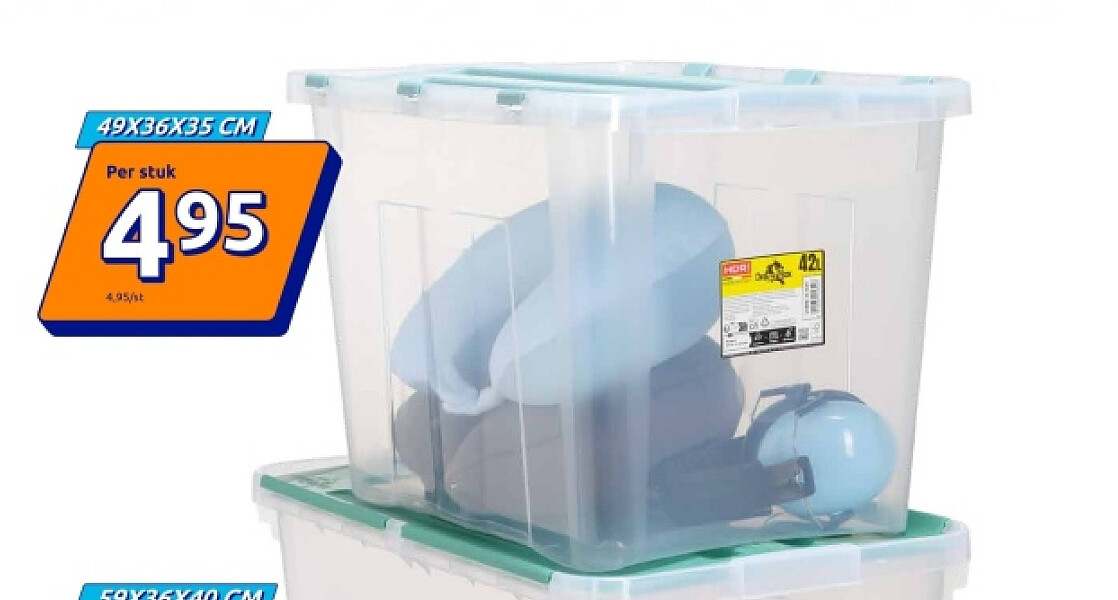 Heidrun opbergbox 49X36X35 CM