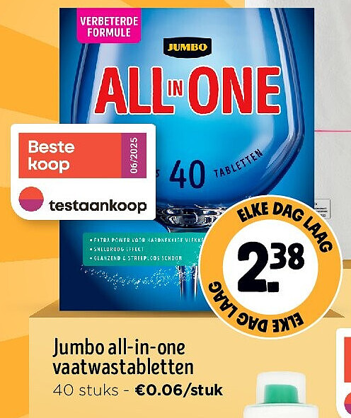 Jumbo all-in-one vaatwastabletten