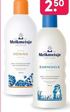 Melkmeisje karnemelk of honing 1000 ml