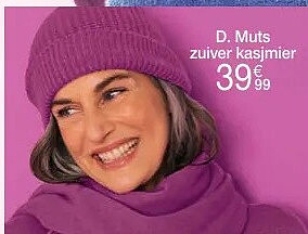 Muts met omslag