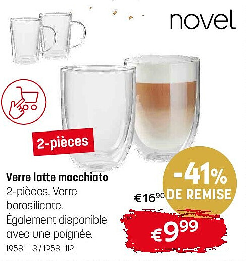 Verre latte macchiato