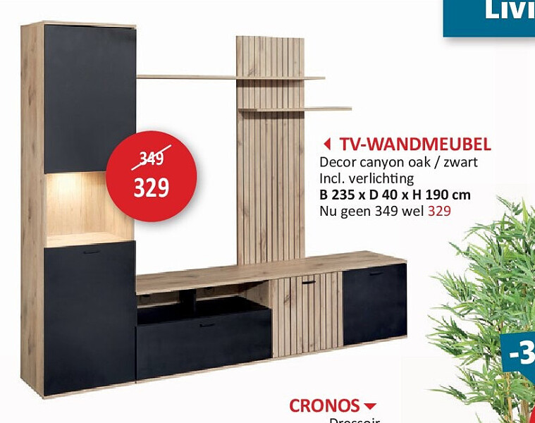TV-WANDMEUBEL