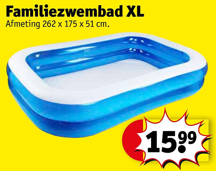 Familiezwembad XL