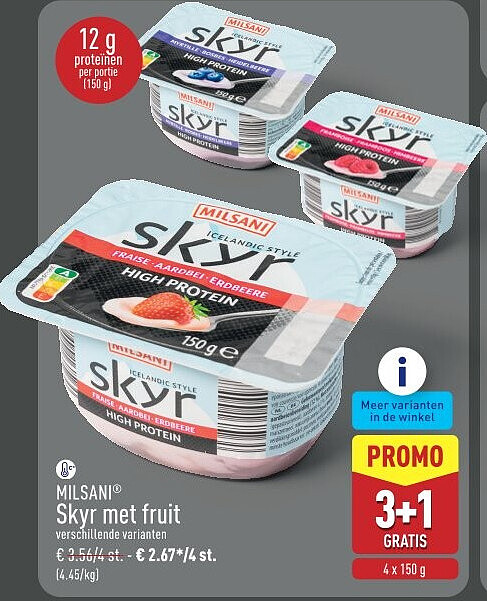 Skyr met fruit