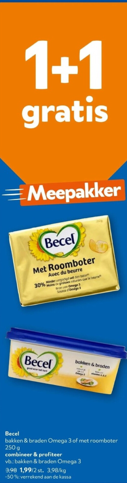 Becel bakken & braden Omega 3
