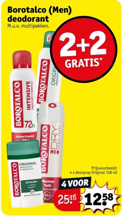 Borotalco (Men) deodorant
