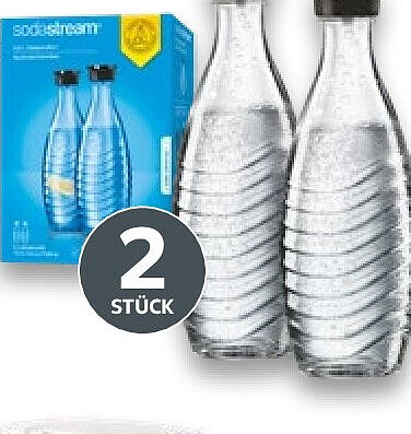 SodaStream Glaskaraffen für Wassersprudler Crystal