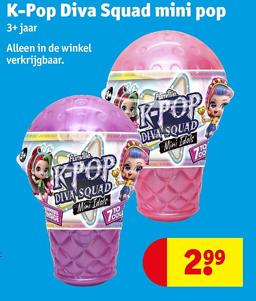 K-Pop Diva Squad mini pop
