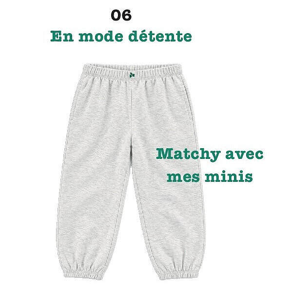 Pantalon de jogging gris clair by Frances