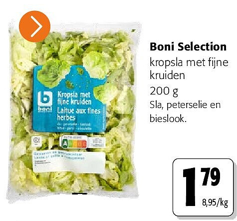 Boni Selection kropsla met fijne kruiden 200 g