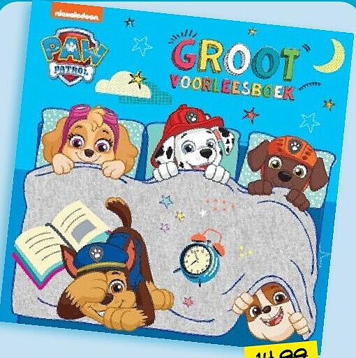 PAW Patrol Groot voorleesboek