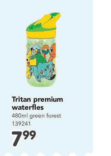 Tritan premium waterfles 480ml green forest 139241