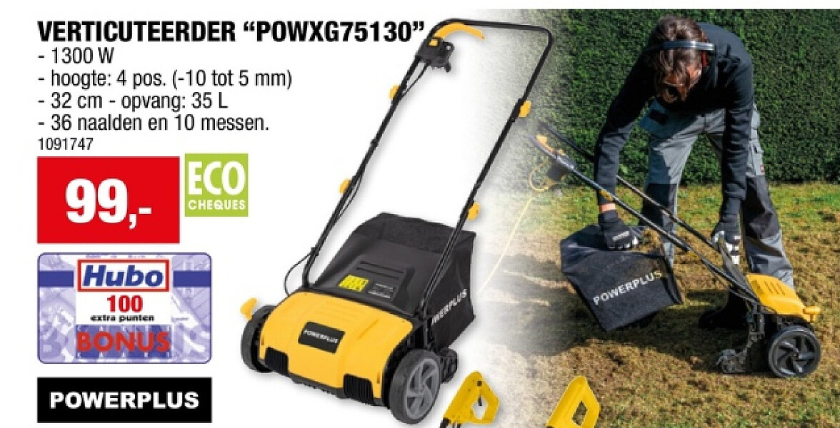 VERTICUTEERDER "POWXG75130"