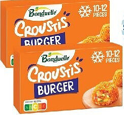Croûstis Burger surgelés Bonduelle