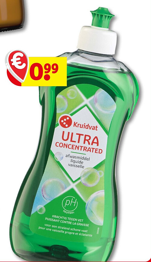Kruidvat Ultra Concentrated Afwasmiddel