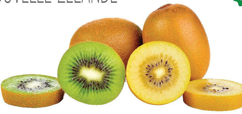 Kiwi jaune ou vert