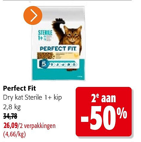 Perfect Fit Dry kat Sterile 1+ kip 2,8 kg
