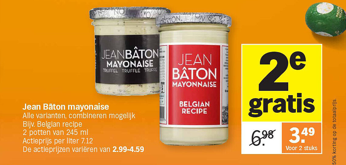 Jean Bâton mayonaise