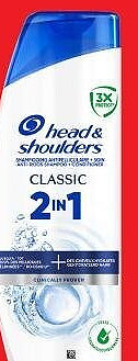 Head & Shoulders Classic 2 in 1 shampoo