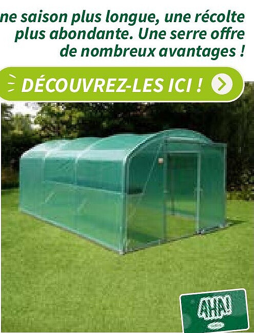 Serre-tunnel Filclair® Splendid