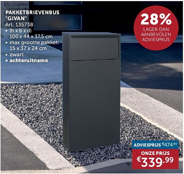 PAKKETBRIEVENBUS "GIVAN"