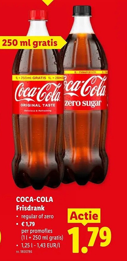 COCA-COLA Frisdrank